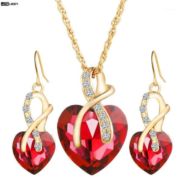 heart shaped crystal zircon earrings necklace set 2018 women wedding dinner party jewelry set jewelry gift1, Silver
heart shaped crystal zircon earrings necklace set 2018 women wedding dinner party jewelry set jewelry gift1, Silver