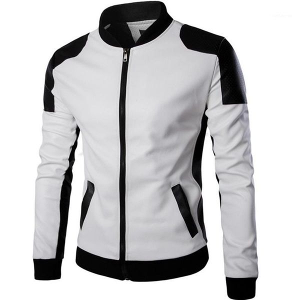 men's pu faux leather jacket men motorcycle biker autumn winter 2018 male jacket coat outwear clothes jaqueta de couro masculina1, Black
men's pu faux leather jacket men motorcycle biker autumn winter 2018 male jacket coat outwear clothes jaqueta de couro masculina1, Black