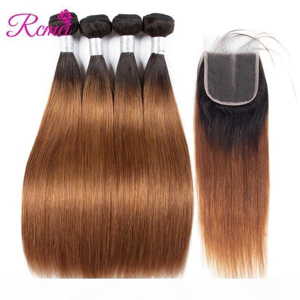 rcmei two tone ombre brazilian straight hair 1b 30 color hair 4 bundle with lace closure 1b 30 hair weaving bundles ing, Black;brown
rcmei two tone ombre brazilian straight hair 1b 30 color hair 4 bundle with lace closure 1b 30 hair weaving bundles ing, Black;brown