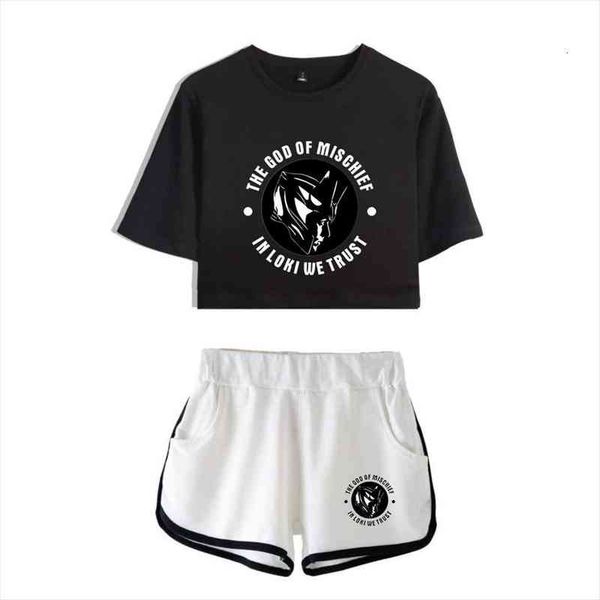 loki shorts suit women two-piece summer fashion shirt and shorts kpop trend casual clothes, Gray
loki shorts suit women two-piece summer fashion shirt and shorts kpop trend casual clothes, Gray