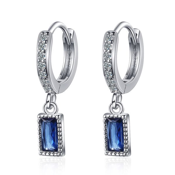 eh579 earrings square earrings short earrings japanese and korean style fashion sweet blue crystal fashion simplicity, Silver
eh579 earrings square earrings short earrings japanese and korean style fashion sweet blue crystal fashion simplicity, Silver