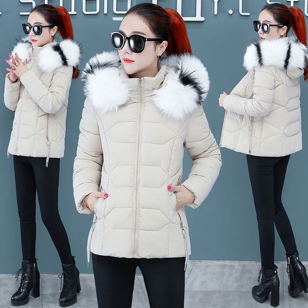 Female Fashion Hot Winter Great Fur Collar Removable Hat Down Parka Temperament Plus Size Cotton Jacket R465 Bc84, Black
Female Fashion Hot Winter Great Fur Collar Removable Hat Down Parka Temperament Plus Size Cotton Jacket R465 Bc84, Black