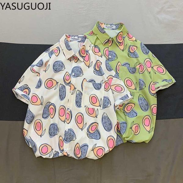 yasuguoji summer men's streetwear short sleeve shirts avocado loose casual printed shirt camisa masculina male hawaiian shirts1, White;black
yasuguoji summer men's streetwear short sleeve shirts avocado loose casual printed shirt camisa masculina male hawaiian shirts1, White;black