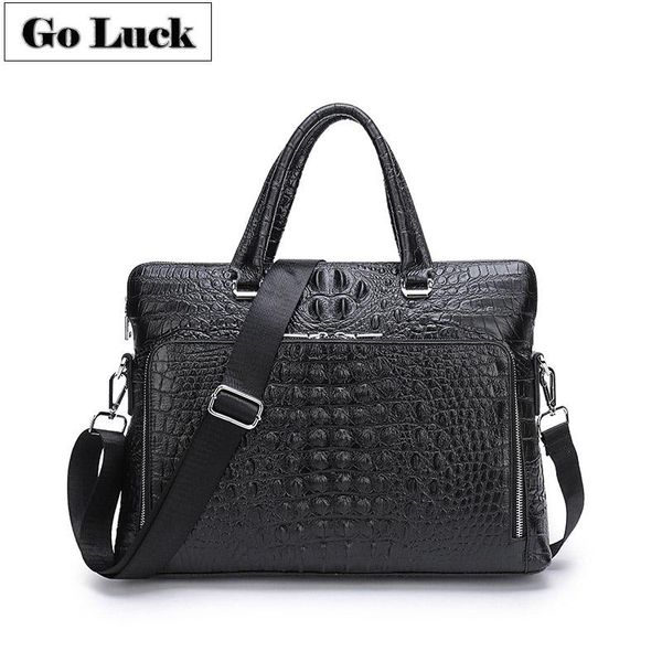 genuine leather 14' lapcomputer briefcase men handle handbag crossbody shoulder bag 3d alligator
genuine leather 14' lapcomputer briefcase men handle handbag crossbody shoulder bag 3d alligator