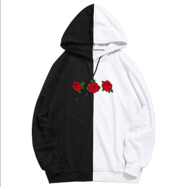 men's hoodies & sweatshirts 2021 summer arrival cool red rose flower printing harajuku pullover hip hop thin sweatshirt hoodie sudadera, Black
men's hoodies & sweatshirts 2021 summer arrival cool red rose flower printing harajuku pullover hip hop thin sweatshirt hoodie sudadera, Black