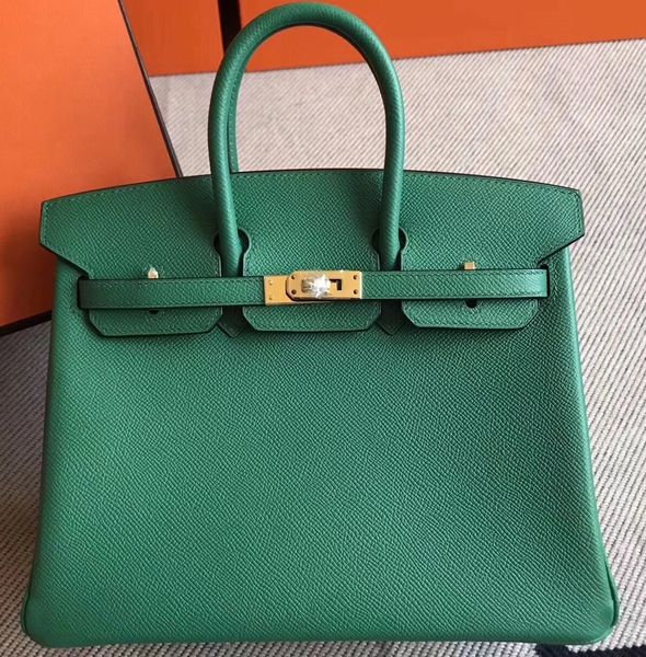 wholesale half handmade epsom leather design handbag30cm green colorwax thread have both gold and silver hardware message me for discount
wholesale half handmade epsom leather design handbag30cm green colorwax thread have both gold and silver hardware message me for discount