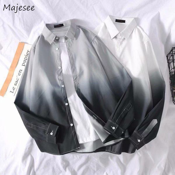men shirts long sleeve gradient color fashion male leisure loose plus size 3xl streetwear hip-hop chic ulzzang oversize ins1, White;black
men shirts long sleeve gradient color fashion male leisure loose plus size 3xl streetwear hip-hop chic ulzzang oversize ins1, White;black