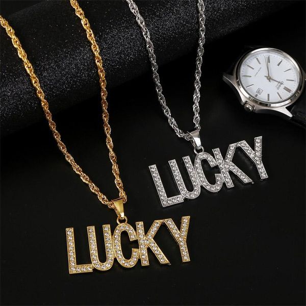 punk style women men rhinestone letter necklace pendant statement gold silver color long rope chain necklace hip hop jewelry
punk style women men rhinestone letter necklace pendant statement gold silver color long rope chain necklace hip hop jewelry