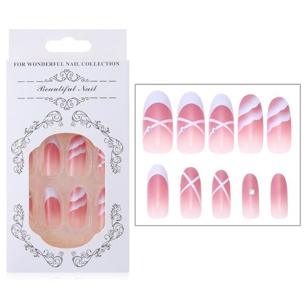 false nails 20/24 pieces of detachable fake long ballerina oval head wearable press full coverage manicure tips, Red;gold
false nails 20/24 pieces of detachable fake long ballerina oval head wearable press full coverage manicure tips, Red;gold
