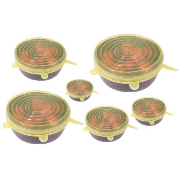 reusable silicone stretch lids 6 pcs/set universal lid bowl pot lid silicone cover kitchen cooking food fresh bowl cover vtky2102
reusable silicone stretch lids 6 pcs/set universal lid bowl pot lid silicone cover kitchen cooking food fresh bowl cover vtky2102