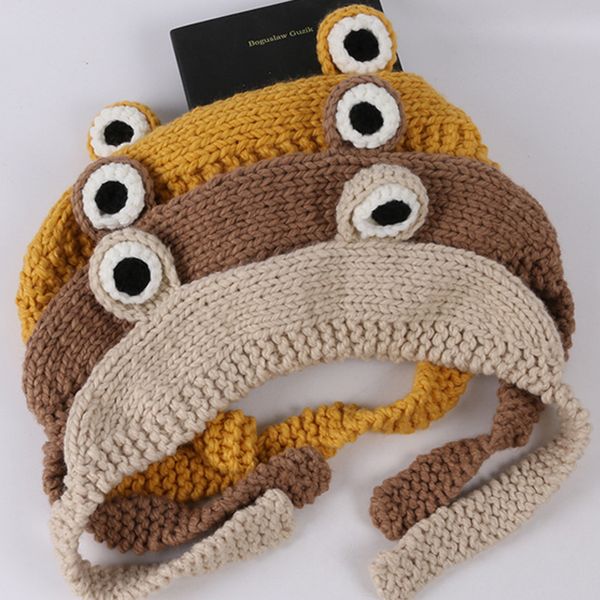 hat autumn winter child frog knit cute lace earmuffs cap costume bonnet warm k1735 m
hat autumn winter child frog knit cute lace earmuffs cap costume bonnet warm k1735 m