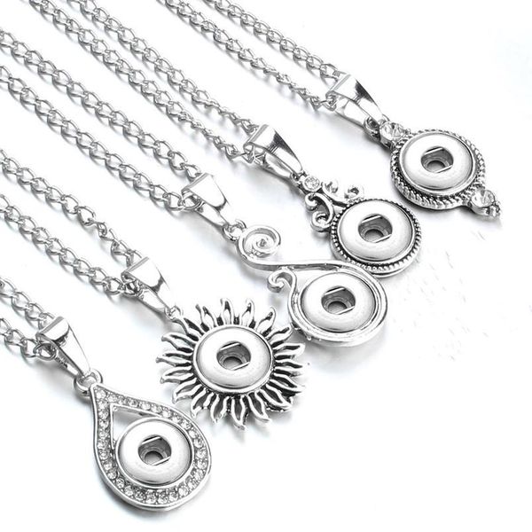new snap jewelry vintage metal snap button necklaces 12mm snap pendant necklace for women girls diy button bbygoq, Silver
new snap jewelry vintage metal snap button necklaces 12mm snap pendant necklace for women girls diy button bbygoq, Silver