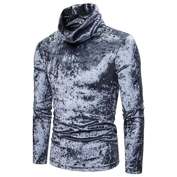men's t-shirts autumn winter men velvet turtleneck long sleeve t shirt man warm vintage casual tee shirts velour clothing drop, White;black
men's t-shirts autumn winter men velvet turtleneck long sleeve t shirt man warm vintage casual tee shirts velour clothing drop, White;black