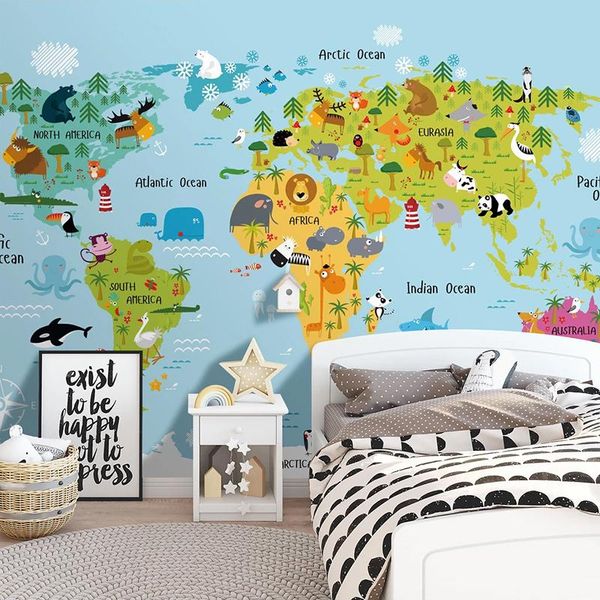 custom 3d wallpaper home decor nordic modern cartoon animal children room living room wall painting papier peint mural
custom 3d wallpaper home decor nordic modern cartoon animal children room living room wall painting papier peint mural