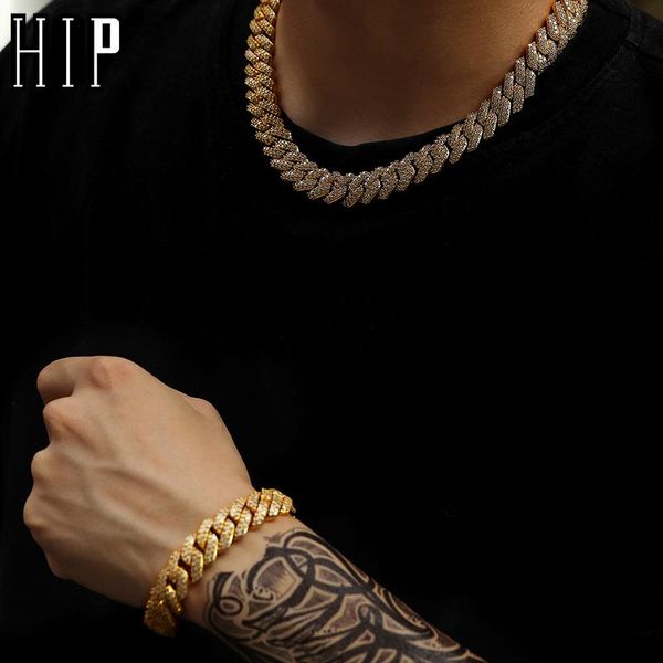hip hop 14mm cz heavy cuban prong chain bracelet necklaces iced out zircon gold silver color choker bling chains for men jewelry
hip hop 14mm cz heavy cuban prong chain bracelet necklaces iced out zircon gold silver color choker bling chains for men jewelry