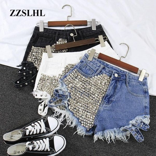 2020 women's fashion brand vintage tassel rivet ripped high waisted short jeans punk woman denim shorts1, White;black
2020 women's fashion brand vintage tassel rivet ripped high waisted short jeans punk woman denim shorts1, White;black