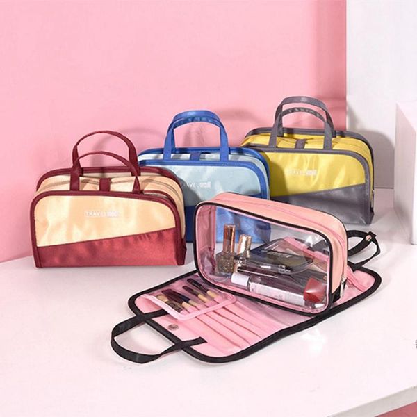2pcs multifunction cosmetic bag women travel make up storage organizer waterproof pvc wash bags beauty makeup tool package
2pcs multifunction cosmetic bag women travel make up storage organizer waterproof pvc wash bags beauty makeup tool package