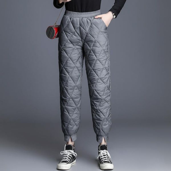 2021 winter women fashion trousers black cotton warm pants high waist solid color snow wear thick straight pants plus size y10, Black;white
2021 winter women fashion trousers black cotton warm pants high waist solid color snow wear thick straight pants plus size y10, Black;white