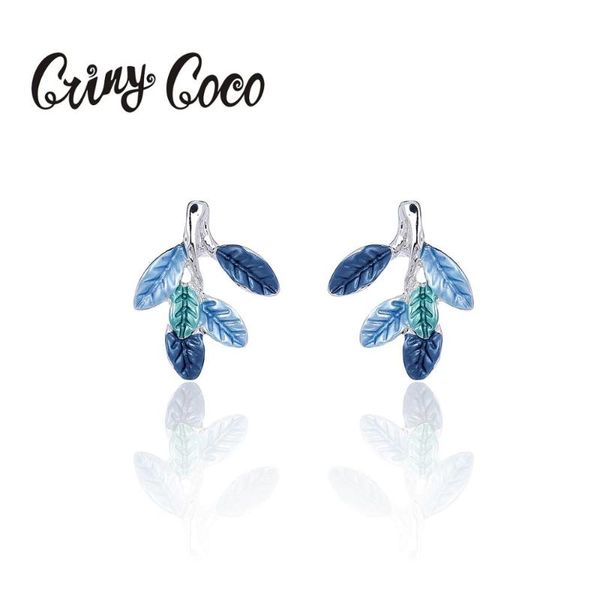 cring coco fashion enamel leaf stud earrings for women woman korean plant alloy jewelry oorbellen earring women's party wedding, Golden;silver
cring coco fashion enamel leaf stud earrings for women woman korean plant alloy jewelry oorbellen earring women's party wedding, Golden;silver
