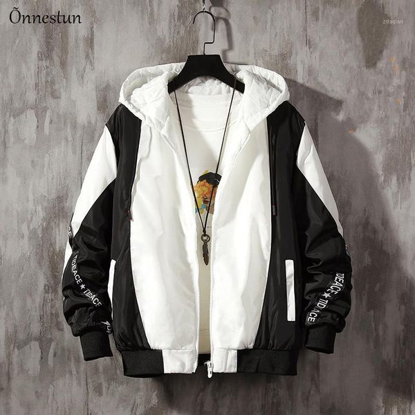 men's down & parkas onneatun men coat winter hip hop thin jacket coats cotton padded thick warm hooded outerwear casual loose male park, Black
men's down & parkas onneatun men coat winter hip hop thin jacket coats cotton padded thick warm hooded outerwear casual loose male park, Black