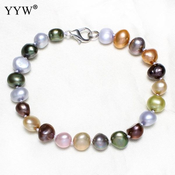 link, chain pearls bracelet freshwater cultured pearl bracelets beads bangle wedding jewelry gift man women jewel, Black
link, chain pearls bracelet freshwater cultured pearl bracelets beads bangle wedding jewelry gift man women jewel, Black