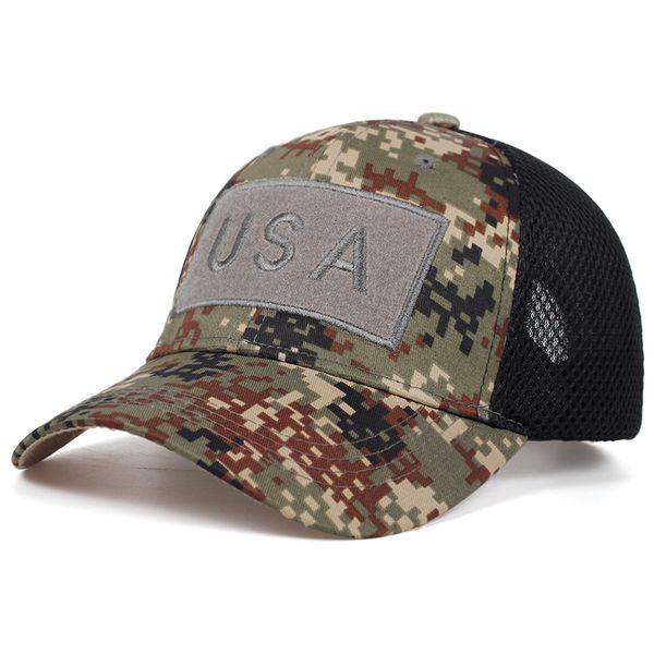 baseball men's summer cap fashion hip hop hat patch usa embroidery hats camouflage mesh cap outdoor combat hats snapback hats, Blue;gray
baseball men's summer cap fashion hip hop hat patch usa embroidery hats camouflage mesh cap outdoor combat hats snapback hats, Blue;gray