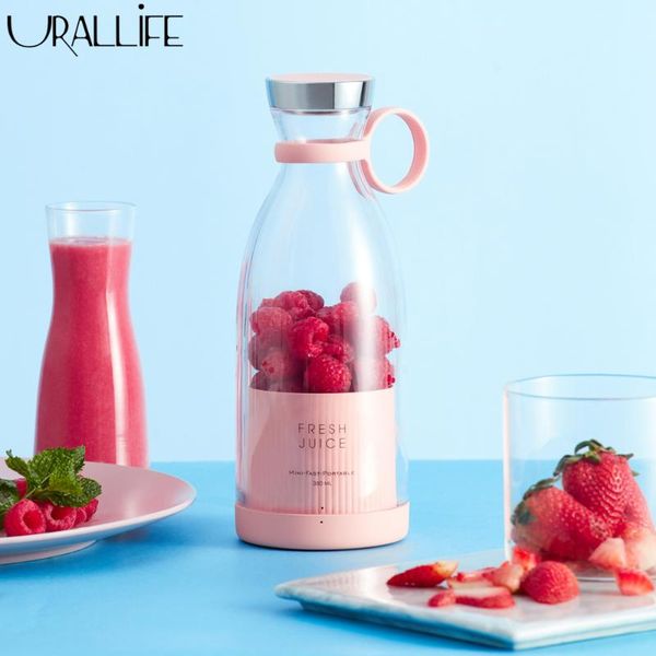 urallife portable fruit juicer 380ml electric fruit mixer cup usb rechargeable juice extractor household juice making cup
urallife portable fruit juicer 380ml electric fruit mixer cup usb rechargeable juice extractor household juice making cup