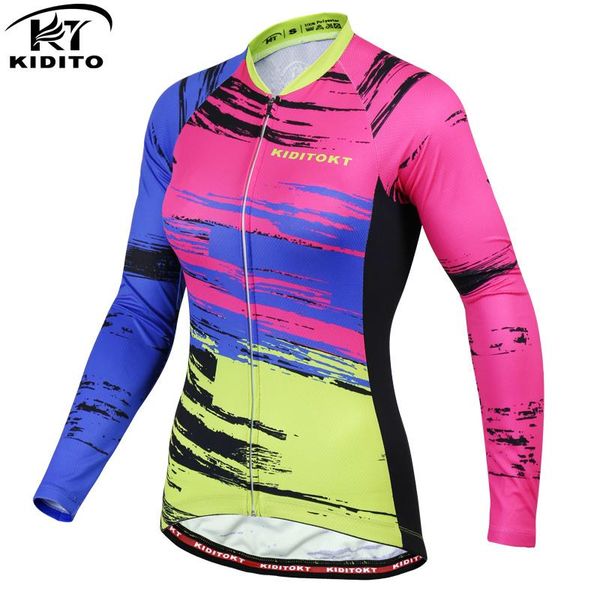 racing jackets kiditokt 2021 pro long sleeve cycling jersey summer breathable clothing mtb bike clothes for women, Black;red
racing jackets kiditokt 2021 pro long sleeve cycling jersey summer breathable clothing mtb bike clothes for women, Black;red