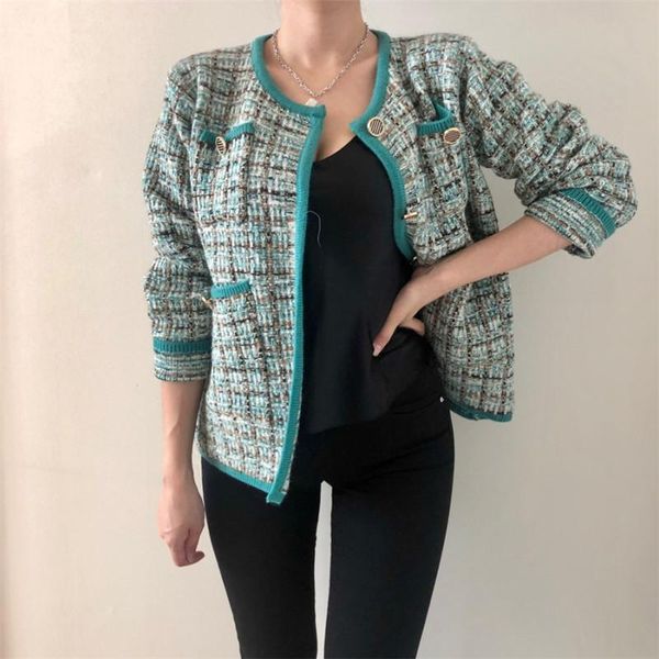 chic vintage elegant fashion plaid sweater cardigans for ladies simple all-match coat elegant suit knitted cardigans 2021, Black;brown
chic vintage elegant fashion plaid sweater cardigans for ladies simple all-match coat elegant suit knitted cardigans 2021, Black;brown