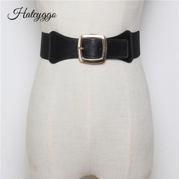 hatcyggo womens fashion elastic cinch belt wide stretch waist belt gold buckle cummerbund dress adornment for women waistbands1, Black;brown
hatcyggo womens fashion elastic cinch belt wide stretch waist belt gold buckle cummerbund dress adornment for women waistbands1, Black;brown