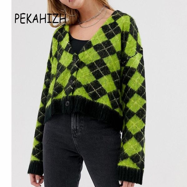 vintage long sleeve sweater women sweaters kawaii mohair sweater korean plaid sweater winter clothes women lj200818, White;black
vintage long sleeve sweater women sweaters kawaii mohair sweater korean plaid sweater winter clothes women lj200818, White;black