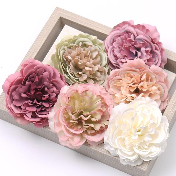10pcs 8cm peony artificial silk flower heads for wedding decoration diy wreath gift box scrapbooking craft fake sqcned
10pcs 8cm peony artificial silk flower heads for wedding decoration diy wreath gift box scrapbooking craft fake sqcned