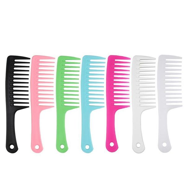 1pc large wide tooth comb anti-static handle detangling plastic hair comb straight handle comb hair styl jllpjb, Silver
1pc large wide tooth comb anti-static handle detangling plastic hair comb straight handle comb hair styl jllpjb, Silver