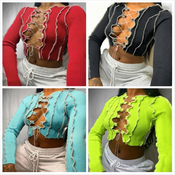 women strap fold split fork breast t-shirt wrapping long sleeve blouse fashion casual shirts solid color p887, Black;white
women strap fold split fork breast t-shirt wrapping long sleeve blouse fashion casual shirts solid color p887, Black;white