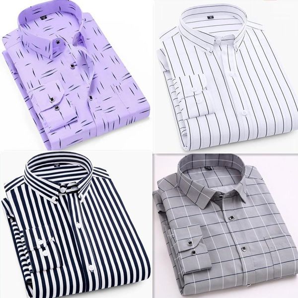 2020 fashion men shirt spring summer long short sleeve plaid print social dress causal shirt men clothing1, White;black
2020 fashion men shirt spring summer long short sleeve plaid print social dress causal shirt men clothing1, White;black