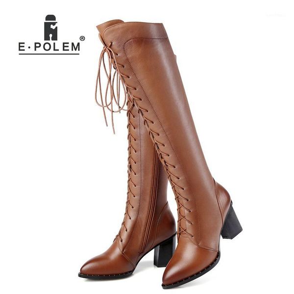 fashion female long boots punk lace-up knee-high boots for women genuine leather pointed toe motorcycle side zipper1, Black
fashion female long boots punk lace-up knee-high boots for women genuine leather pointed toe motorcycle side zipper1, Black