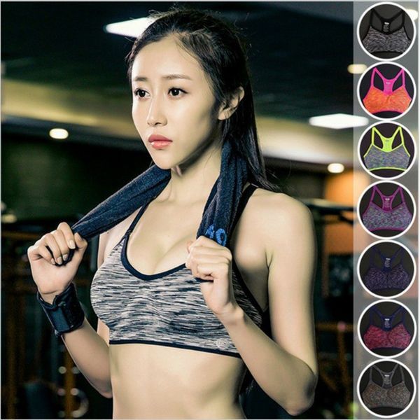 outdoor women yoga sports bra for running gym padded wire shake proof underwear push up seamless fitness bras, White;red
outdoor women yoga sports bra for running gym padded wire shake proof underwear push up seamless fitness bras, White;red