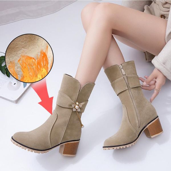 boots plus size 34-43 fashion women winter fur warm snow ladies booties ankle boot comfortable cotton shoes, Black
boots plus size 34-43 fashion women winter fur warm snow ladies booties ankle boot comfortable cotton shoes, Black