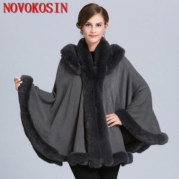 sc360 winter cape thick white black coat 2019 poncho women faux fur neck knitted cloak plus size big pendulum dovetail cardigan
sc360 winter cape thick white black coat 2019 poncho women faux fur neck knitted cloak plus size big pendulum dovetail cardigan