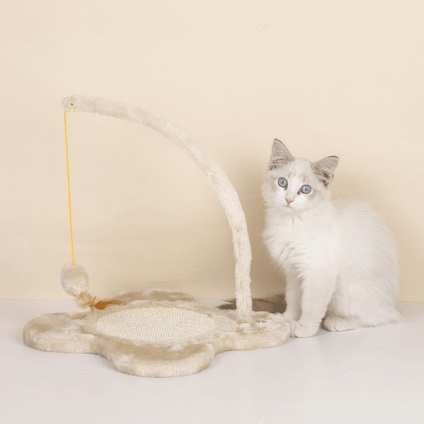 new products flower base sisal with mouse toy climbing frame grinding claw interactive cat grabbing board
new products flower base sisal with mouse toy climbing frame grinding claw interactive cat grabbing board