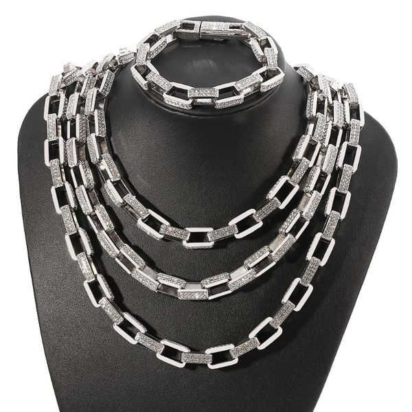 new fashion square miami cuban chain choker necklace pave bling rhinestone hip hop necklace /18/20/24 inch jewelry, Silver
new fashion square miami cuban chain choker necklace pave bling rhinestone hip hop necklace /18/20/24 inch jewelry, Silver