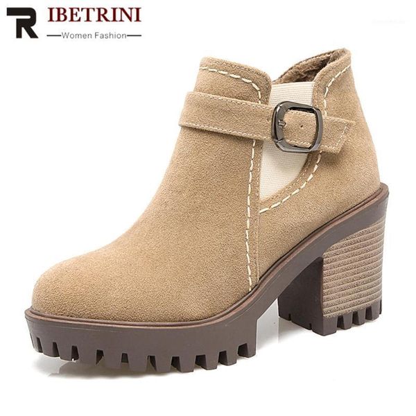 boots ribetrini retro women buckle sewing flock winter shoes high heels platform brand fashion boots1, Black
boots ribetrini retro women buckle sewing flock winter shoes high heels platform brand fashion boots1, Black