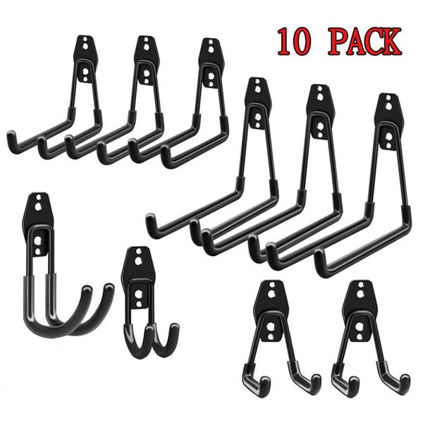 10 pack garage hooks garage organizer utility hooks heavy duty storage for tools ladders and bikes
10 pack garage hooks garage organizer utility hooks heavy duty storage for tools ladders and bikes