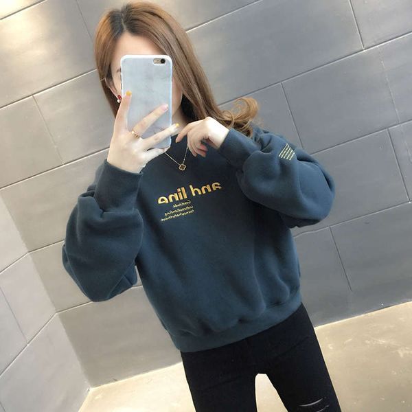 short plush sweater clothing 2020 new women's european style thickened autumn and winter coat, Black
short plush sweater clothing 2020 new women's european style thickened autumn and winter coat, Black