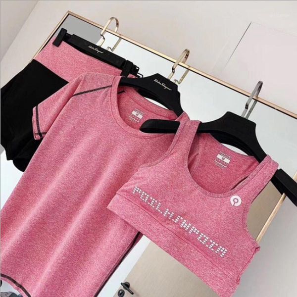 yoga outfits 3 piece set sport wear for women gym sports bra and t-shirt quick-drying shorts seamless running workout fitness sportswear1, White;red
yoga outfits 3 piece set sport wear for women gym sports bra and t-shirt quick-drying shorts seamless running workout fitness sportswear1, White;red