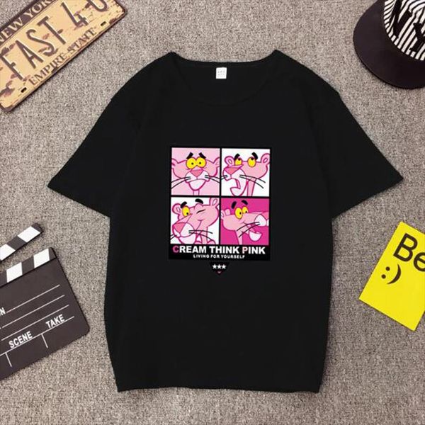 2019 new korean fashion print t shirt o neck short sleeved t shirt cotton casual loose womens clothing drop shipping, White
2019 new korean fashion print t shirt o neck short sleeved t shirt cotton casual loose womens clothing drop shipping, White