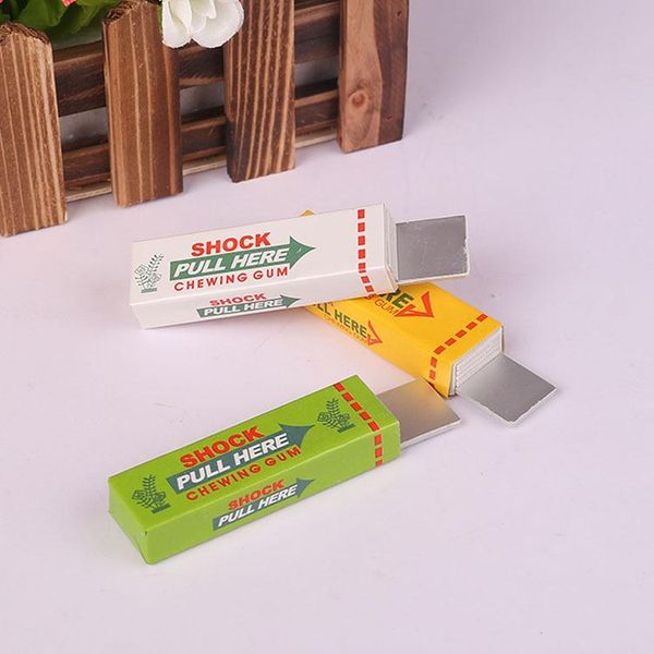 electric shock joke chewing gum pull head shocking toy gift gadget prank trick gag funny
electric shock joke chewing gum pull head shocking toy gift gadget prank trick gag funny