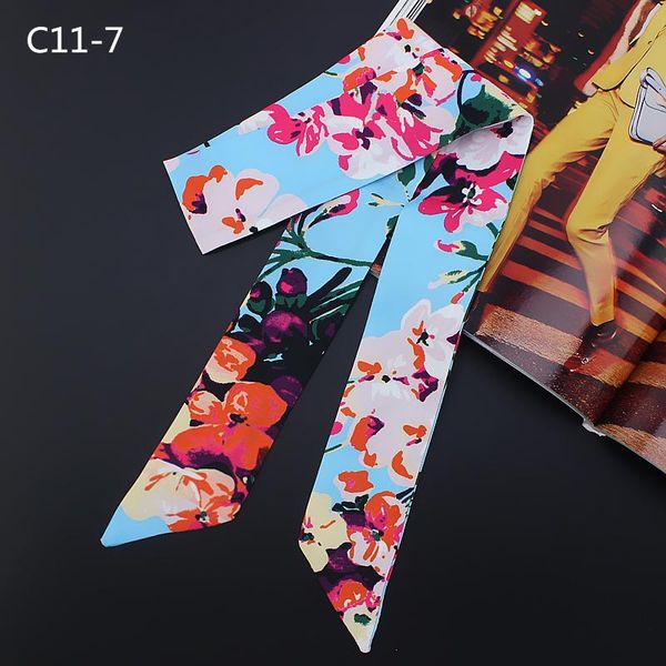 scarves women 2020 ribbon skinny female silk head scarf floral print lady hair neck scarfs bag tie wrap wmtupr, Blue;gray
scarves women 2020 ribbon skinny female silk head scarf floral print lady hair neck scarfs bag tie wrap wmtupr, Blue;gray
