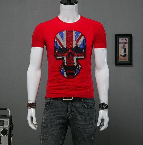 2021 new designer novelty t shirt men casual cotton diamond stone men's t-shirt tee homme hvj6, White;black
2021 new designer novelty t shirt men casual cotton diamond stone men's t-shirt tee homme hvj6, White;black