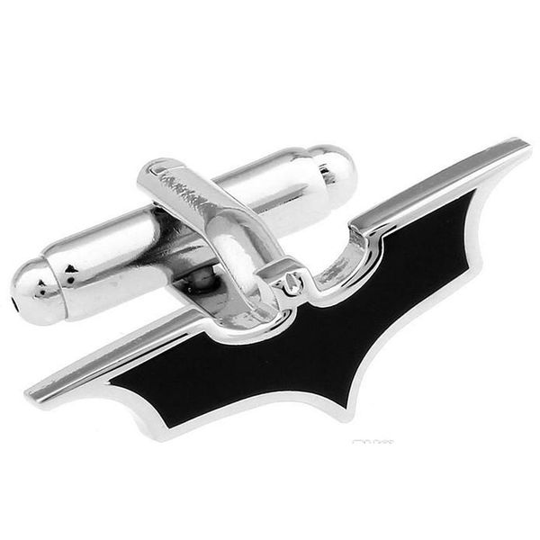 metal black batman cufflink for men shirt french cufflinks fathers day gifts for men jewelry cuff links shipping eleac, Silver
metal black batman cufflink for men shirt french cufflinks fathers day gifts for men jewelry cuff links shipping eleac, Silver